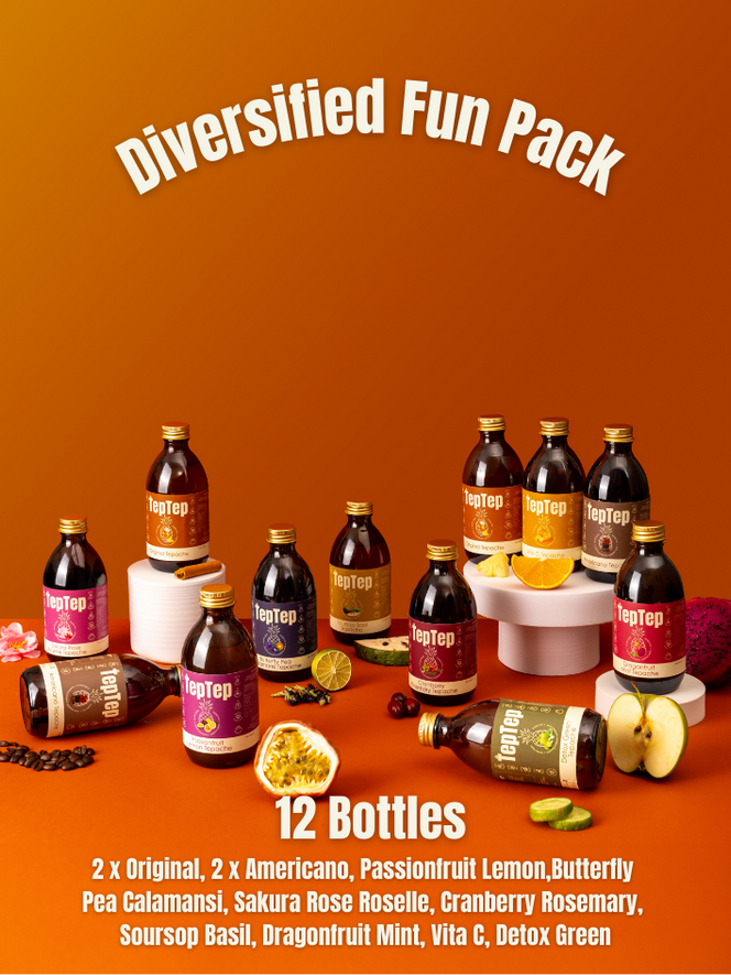 Diversified Tepache Fun Pack - 12 Bottles