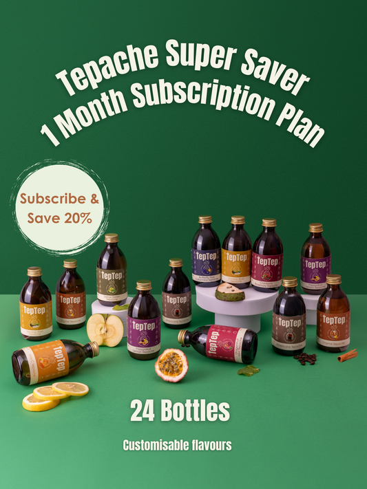 1 Month Tepache Subscription Plan - 24 Bottles (Subscribe & Save 20%)