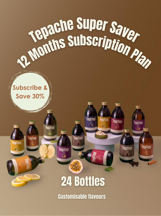 12 Months Tepache Subscription Plan - 24 Bottles (Subscribe & Save 30%)
